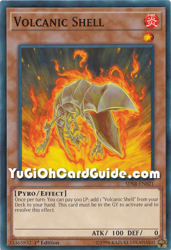 Yu-Gi-Oh! Volcanic Shell