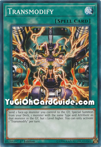 Yu-Gi-Oh Card: Transmodify