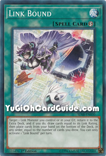 Yu-Gi-Oh Card: Link Bound