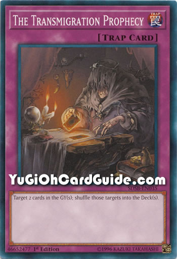 Yu-Gi-Oh Card: The Transmigration Prophecy