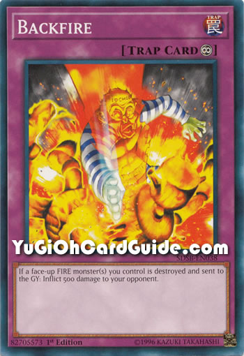 Yu-Gi-Oh Card: Backfire