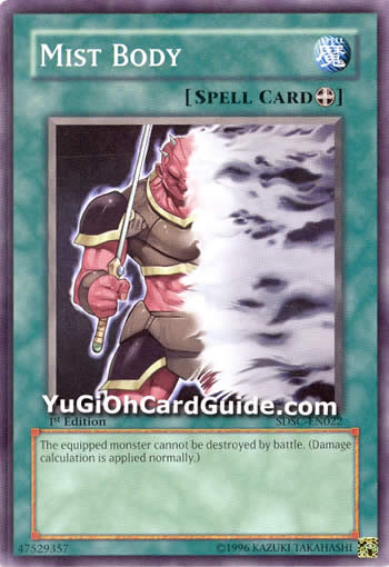 Yu-Gi-Oh Card: Mist Body