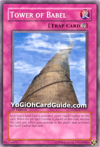 Yu-Gi-Oh Card: Tower of Babel