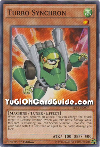 Yu-Gi-Oh Card: Turbo Synchron
