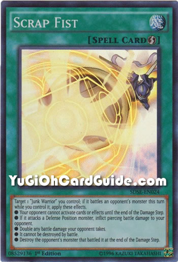 Yu-Gi-Oh Card: Scrap Fist