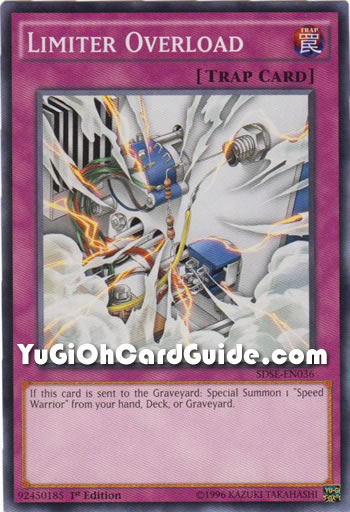 Yu-Gi-Oh Card: Limiter Overload