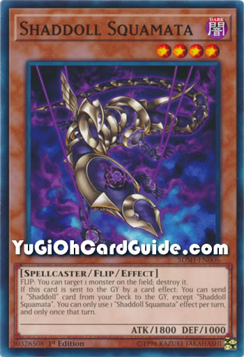 Yu-Gi-Oh Card: Shaddoll Squamata