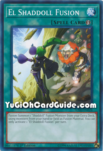 Yu-Gi-Oh Card: El Shaddoll Fusion