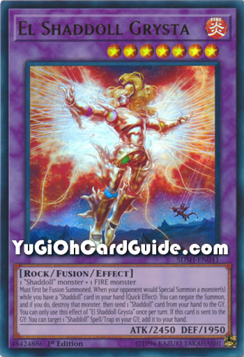 Yu-Gi-Oh Card: El Shaddoll Grysta