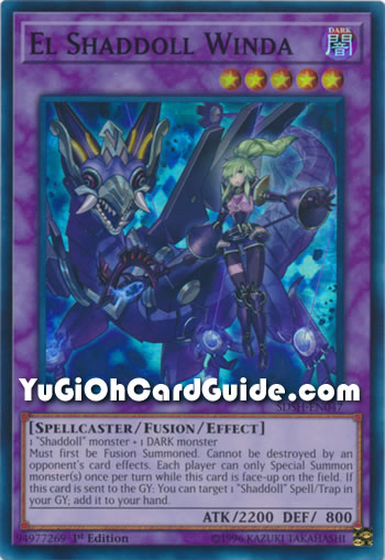 Yu-Gi-Oh Card: El Shaddoll Winda