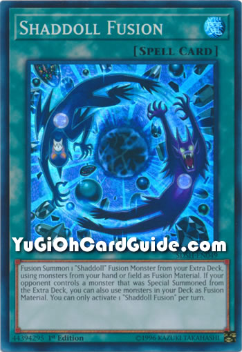 Yu-Gi-Oh Card: Shaddoll Fusion