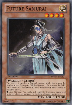 Yu-Gi-Oh Card: Future Samurai
