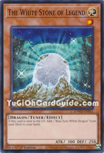 Yu-Gi-Oh Card: The White Stone of Legend