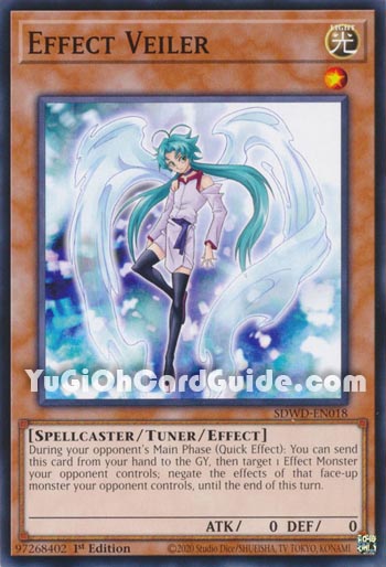 Yu-Gi-Oh Card: Effect Veiler