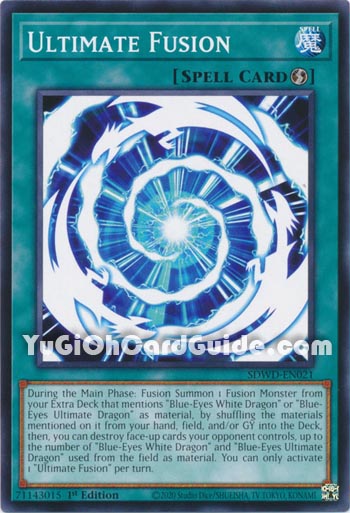 Yu-Gi-Oh Card: Ultimate Fusion