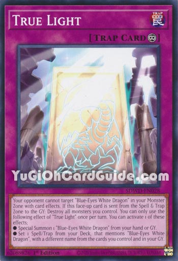 Yu-Gi-Oh Card: True Light