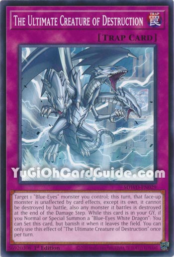 Yu-Gi-Oh Card: The Ultimate Creature of Destruction