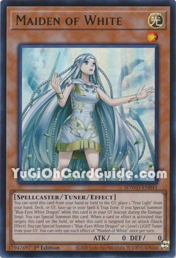 Yu-Gi-Oh Card: Maiden of White