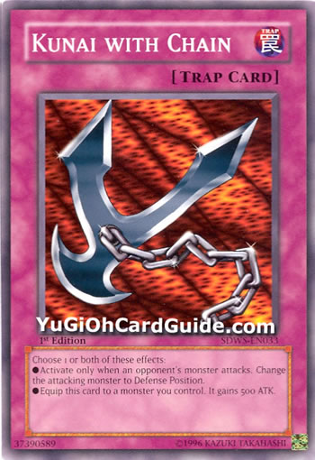 Yu-Gi-Oh! Kunai with Chain