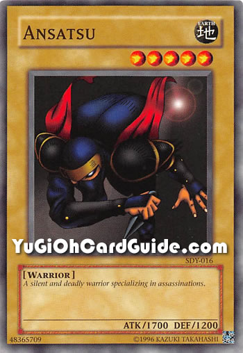 Yu-Gi-Oh Card: Ansatsu