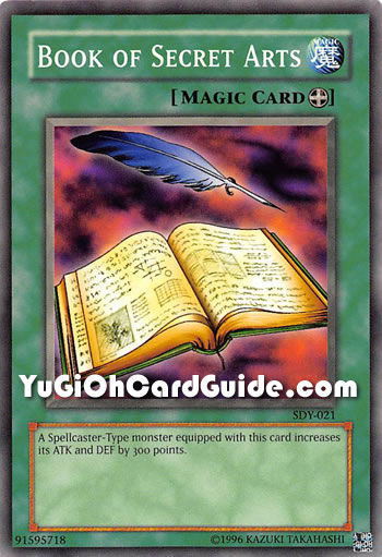 Yu-Gi-Oh Card: Book of Secret Arts