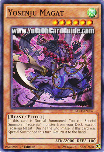 Yu-Gi-Oh Card: Yosenju Magat