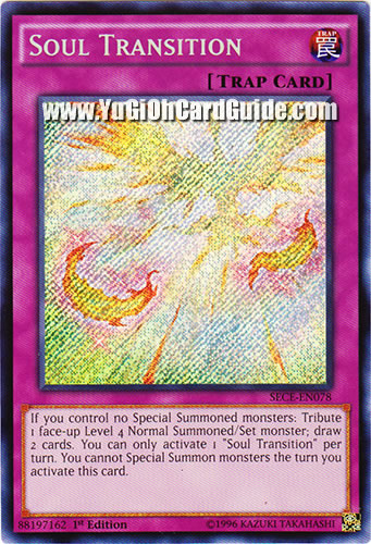 Yu-Gi-Oh Card: Soul Transition