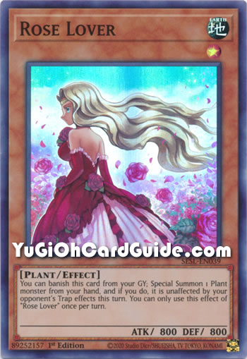 Yu-Gi-Oh! Rose Lover
