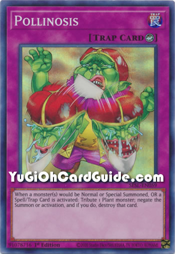 Yu-Gi-Oh Card: Pollinosis