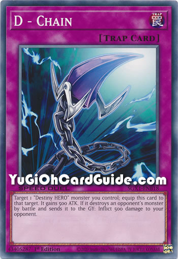 Yu-Gi-Oh Card: D - Chain