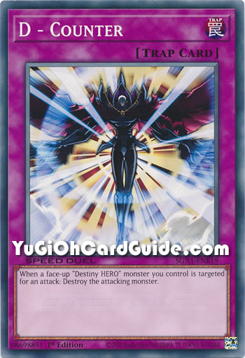 Yu-Gi-Oh Card: D - Counter