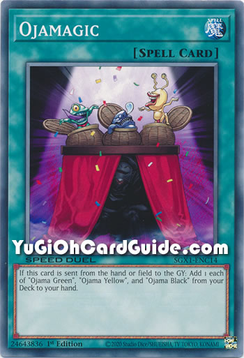 Yu-Gi-Oh Card: Ojamagic