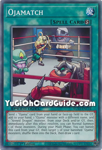 Yu-Gi-Oh Card: Ojamatch