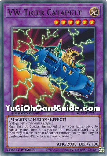 Yu-Gi-Oh Card: VW-Tiger Catapult