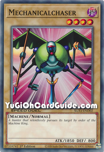 Yu-Gi-Oh Card: Mechanicalchaser