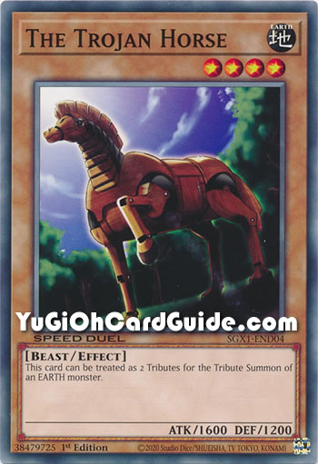 Yu-Gi-Oh Card: The Trojan Horse