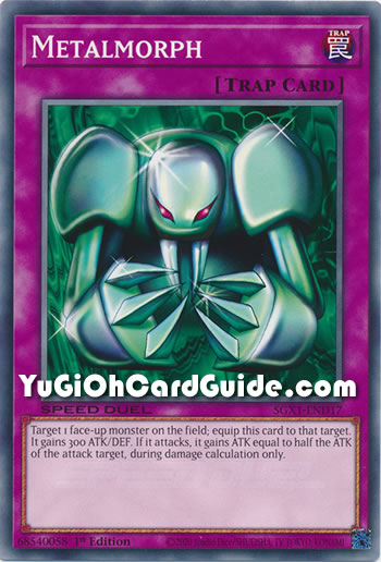Yu-Gi-Oh Card: Metalmorph
