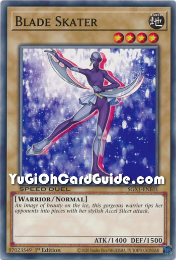 Yu-Gi-Oh Card: Blade Skater