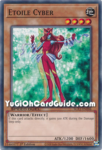 Yu-Gi-Oh Card: Etoile Cyber