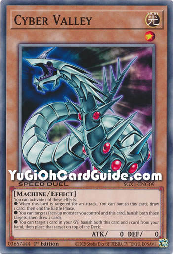 Yu-Gi-Oh Card: Cyber Valley