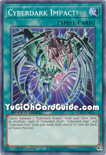 Yu-Gi-Oh Card: Cyberdark Impact!