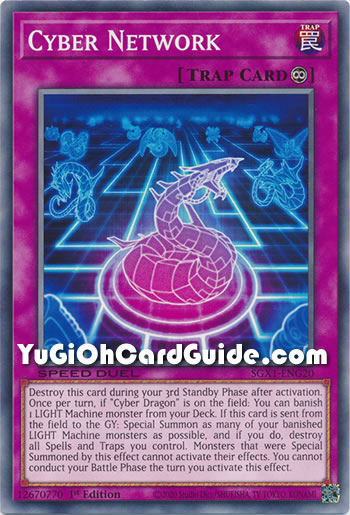 Yu-Gi-Oh Card: Cyber Network