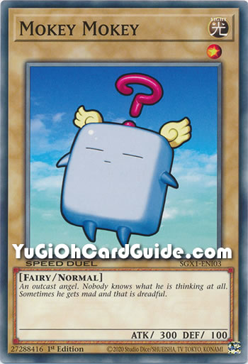 Yu-Gi-Oh Card: Mokey Mokey