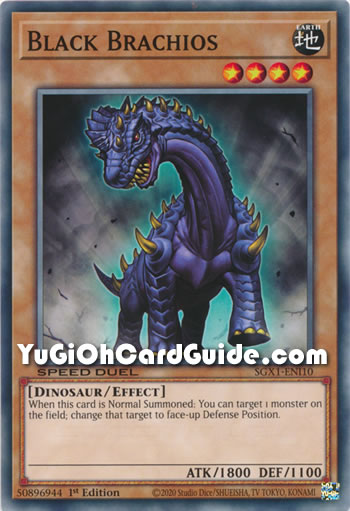 Yu-Gi-Oh Card: Black Brachios