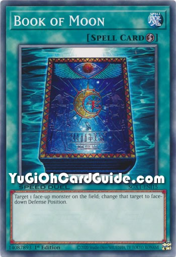 Yu-Gi-Oh Card: Book of Moon