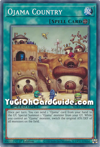 Yu-Gi-Oh Card: Ojama Country