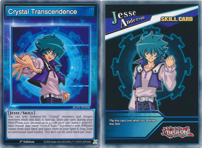 Yu-Gi-Oh Card: Crystal Transcendence