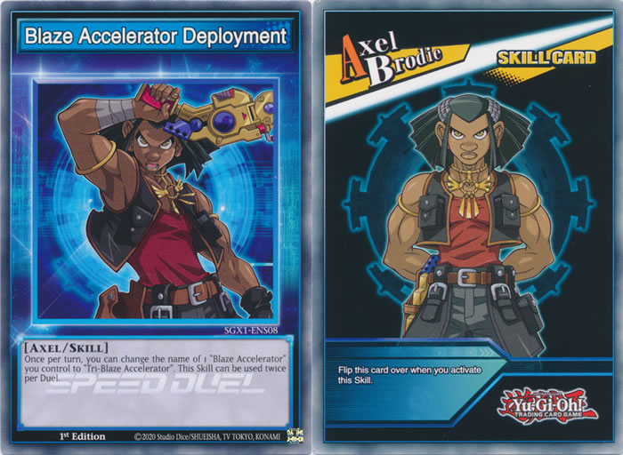 Yu-Gi-Oh Card: Blaze Accelerator Deployment