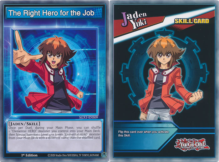 Yu-Gi-Oh Card: The Right Hero for the Job