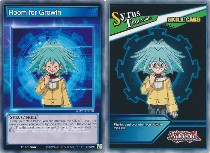 Yu-Gi-Oh Card: Room for Growth